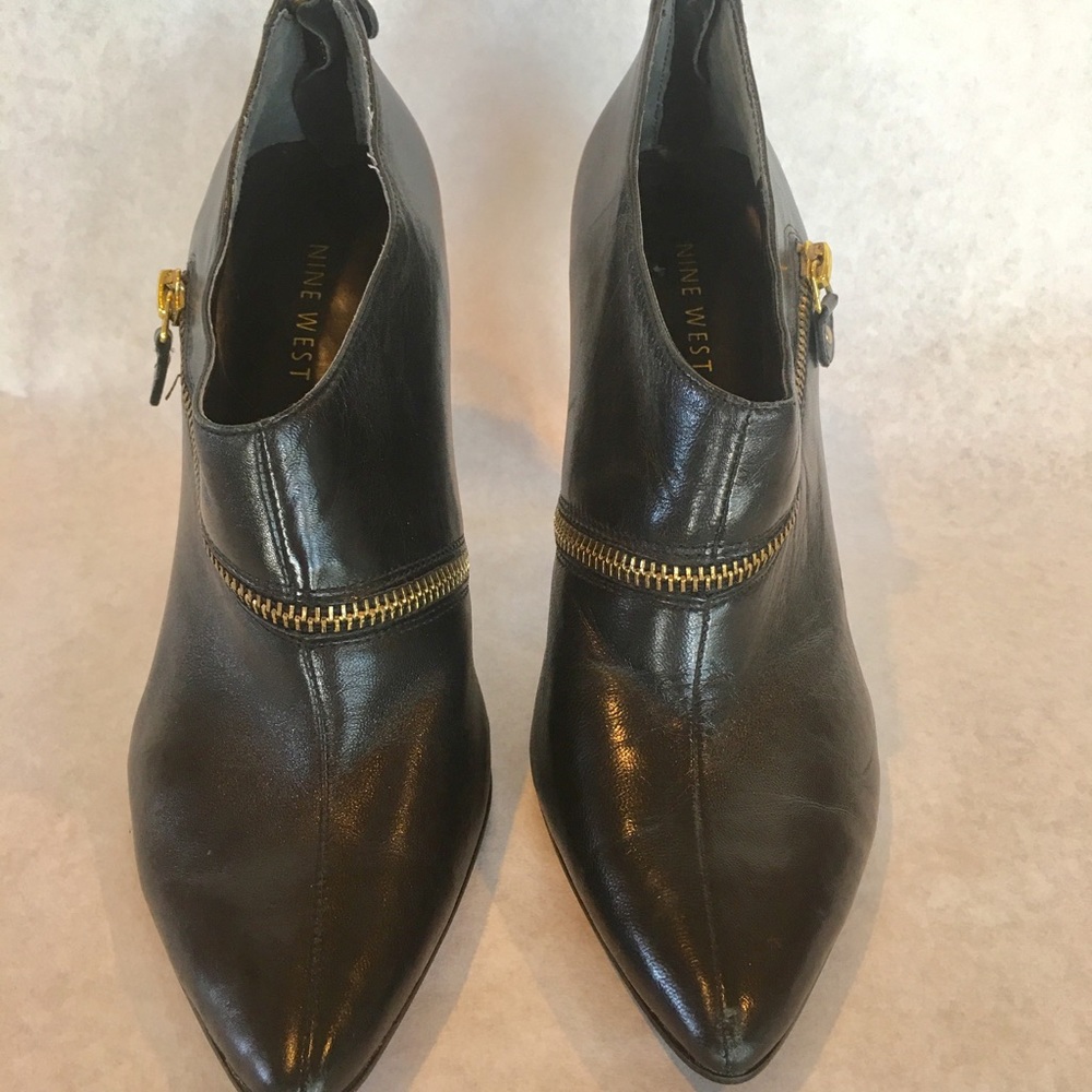 Nine West black boots size 7 - Picture 2 of 5
